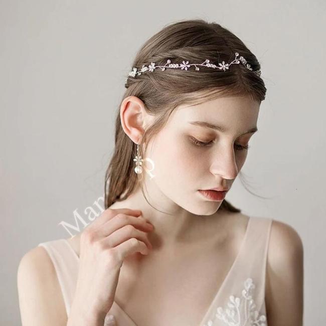 Simple Tiara  Headbands Pearl Photography Hair Accessories
