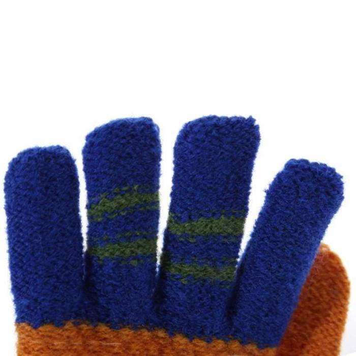 Winter Gloves Unisex Children Knitted Stretch (2-6 years)