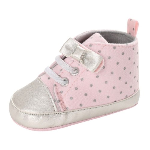 Newborn baby shoes casual shoes Toddler Bow Knot Baby Girls Cute Toddler First Walk Pot Boots Casual Shoes