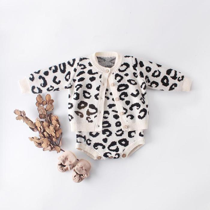 Baby 0-2 Baby Girls' Pack Leopard Jacket Two Single Patches