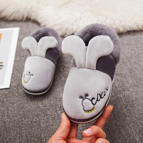 Fashion baby shoes children's lightweight wild indoor warm thick cotton shoes slippers hot baby girl shoes