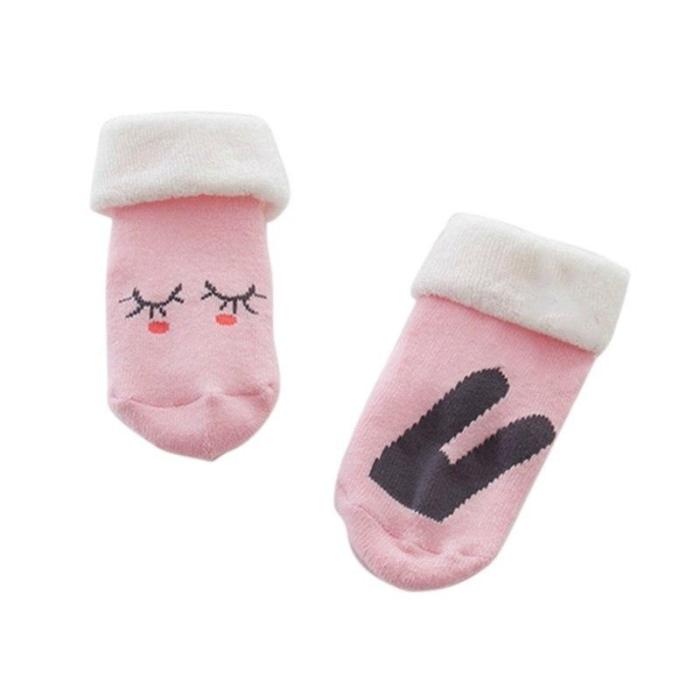 Baby Warm Soft Boots Socks Girls and Boys Fashion new Kid Agaric Trim Cuffs Socks suit for 0-4 years