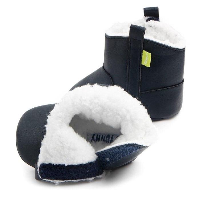Baby High tube Boots Winter Fashion Child girls snow shoes warm plush soft bottom baby girls boots winter snow boot for baby