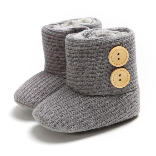 Newborn Baby Infant Toddler Boy Girl Unisex Casual Snow Boots Crib Shoes Prewalker Booties