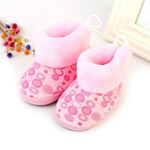 Winter Children Boots Thick Warm Shoes Cotton-Padded Suede Boys Girls Boots Boys Snow Boots Kids Shoes