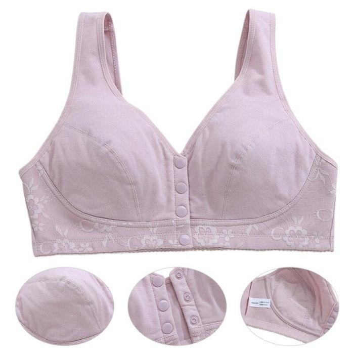 Women Soft Clothings Nursing Bras Maternity Breastfeeding Pregnant Bra Cotton Underwear 38-46