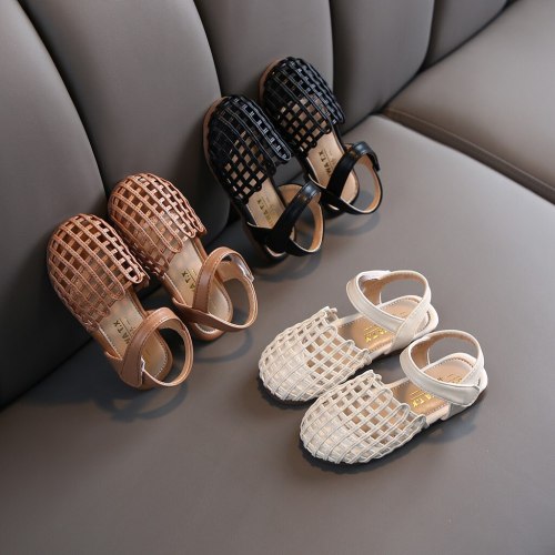 Toddler Infant Sandals Kids Baby Girls Summer Solid Casual Soft Sole Shoes Sandals girls shoes