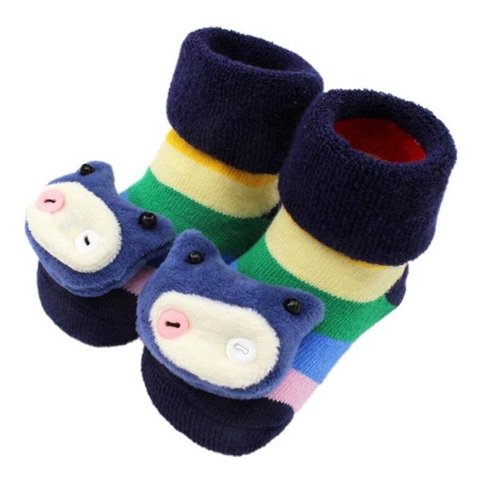 Baby Socks Clothing Cartoon Newborn Baby Girls Boys Anti-Slip Socks Slipper Shoes Boots kids clothes sports suit