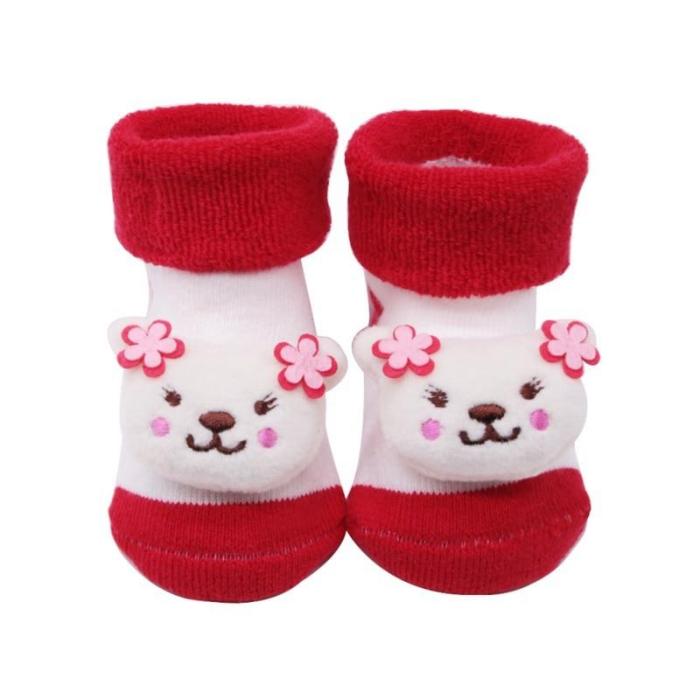 0-12M Cotton Newborn Baby Socks Autumn Baby Boy Girl  Floor Socks