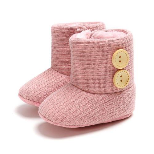 Newborn Baby Infant Toddler Boy Girl Unisex Casual Snow Boots Crib Shoes Prewalker Booties