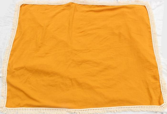 100x120cm Muslin Cotton Swaddles Baby Tassel Blankets Newborn Bath Towels Infant Wrap