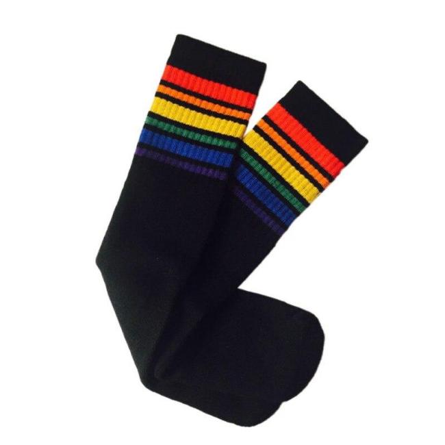 Soft Kids Socks For Girl Boy Clothing Striped Baby Sock Cotton Children Football Socks Causal