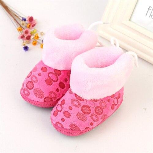 Winter Children Boots Thick Warm Shoes Cotton-Padded Suede Boys Girls Boots Boys Snow Boots Kids Shoes