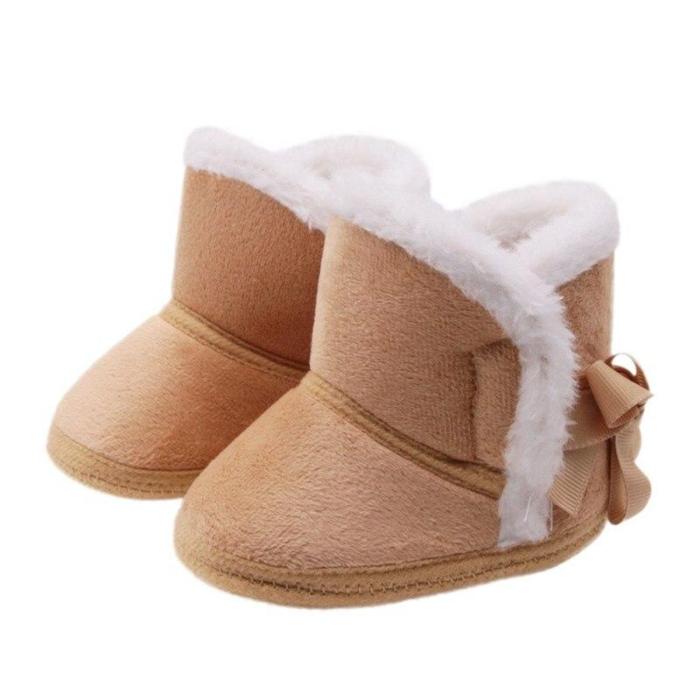 Baby Boots Winter First Walkers Fashion Baby Girls Shoes Fur Snow Warm Boots High Quality shoe warehouse boots