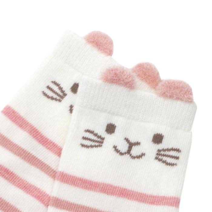 6 Pair/Set Autumn Newborn Warm Socks Cute Cartoon 100% Cotton Baby Socks No-slip Infant Cotton Soft Socks
