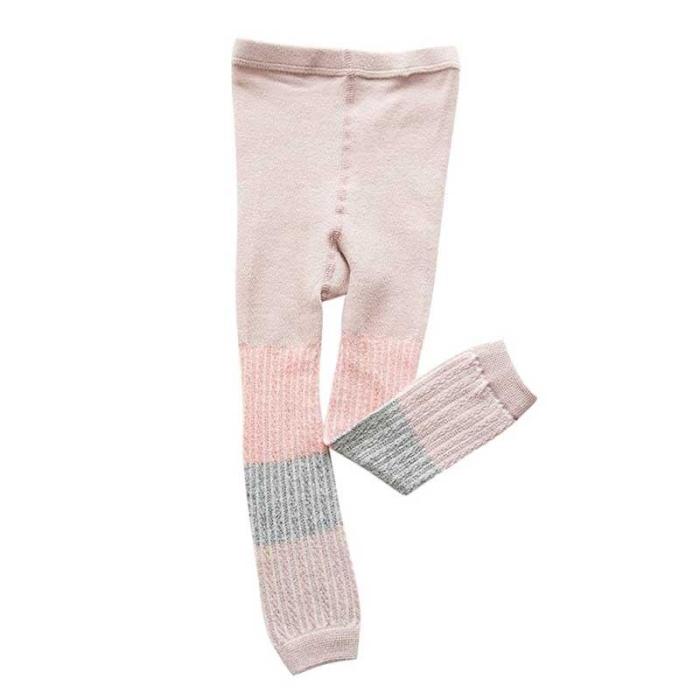 Spring Baby Princess Tights For Girl Spring/Autumn Baby Girl Pantyhose Kid Infant Knitted Tights Soft Infant Clothing 0-5Y