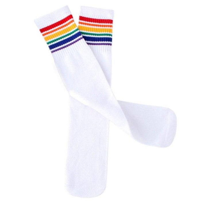 Soft Kids Socks For Girl Boy Clothing Striped Baby Sock Cotton Children Football Socks Causal