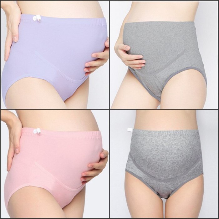 Cotton Women Pregnancy Clothes Hight Waist Panties Leggings Breathable Adjustable Pants For Mother Underwear Maternity Panties