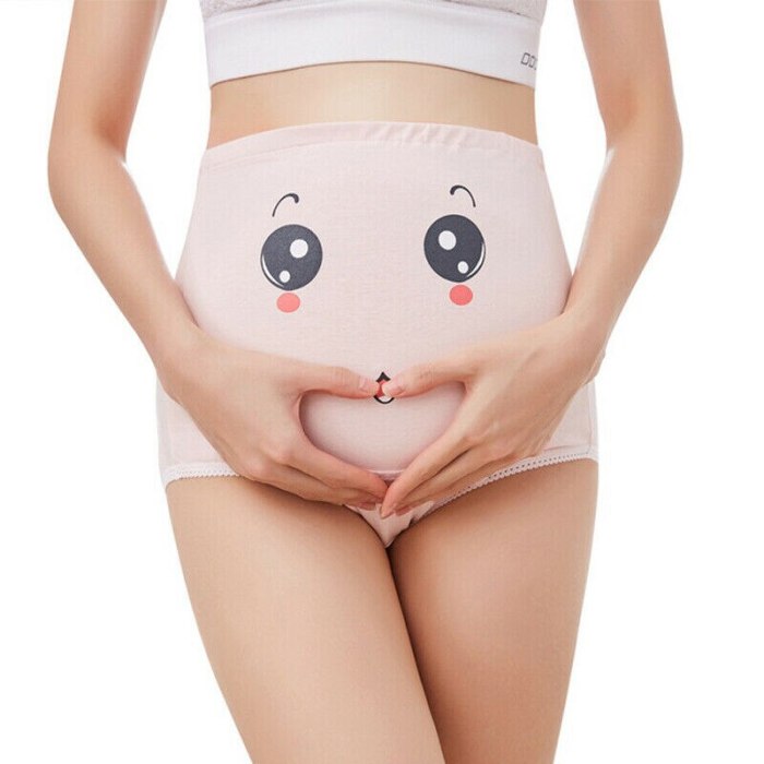Pregnancy Maternity Panties Women Underwear For Pregnant  Knickers Cartoon Cute Underpants