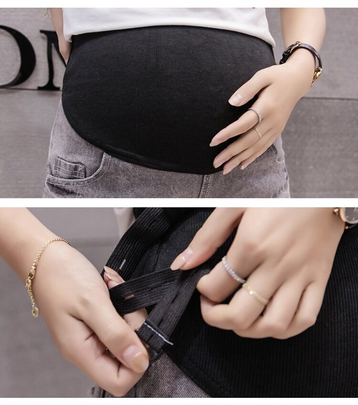 2020 High Waist Denim Maternity Shorts Summer Cool Ripped Jeans Pocket Pants Pregnancy Shorts