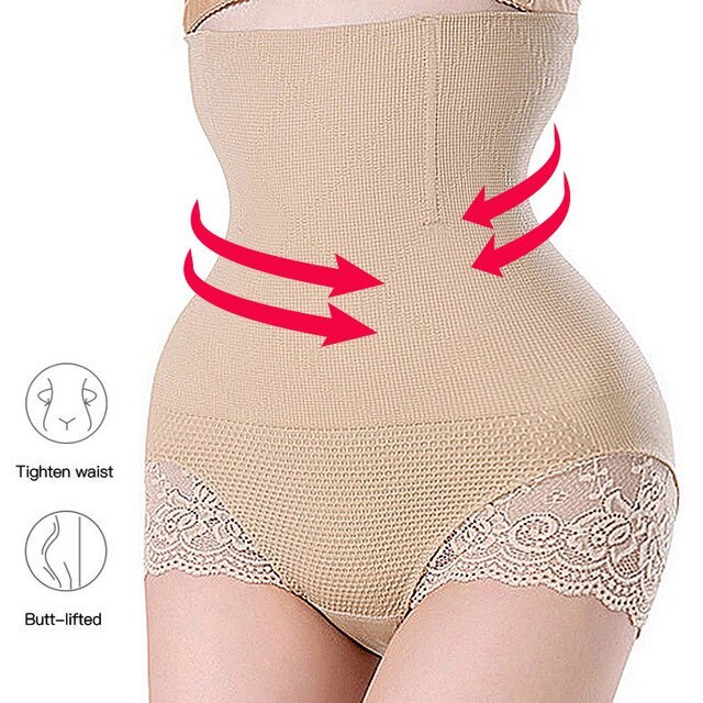 High Waist Underwear Shaping Tummy Control Shapewear Belly Band Body Wrap Bondage Corset Girdle Postpartum Maternity Panties
