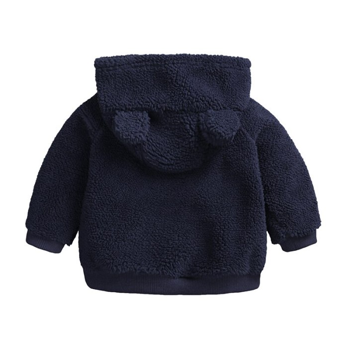 Newborn baby clothes Autumn Winter warm Hooded jacket&Coat for 3-18M toddler baby boy girls cartoon bear Outerwear