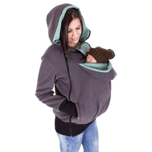 Ergonomic Baby Carrier Jacket Kangaroo Hoodie Manduca Maternity Outerwear Coat Cover Cotton Winter Sweatshirt Hooded Newborn