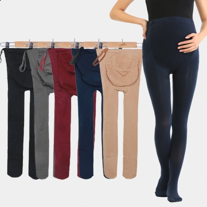 Spring Autumn Pregnant Belly Adjustable Leggings Maternity Stockings Tights Pregnancy Sockings