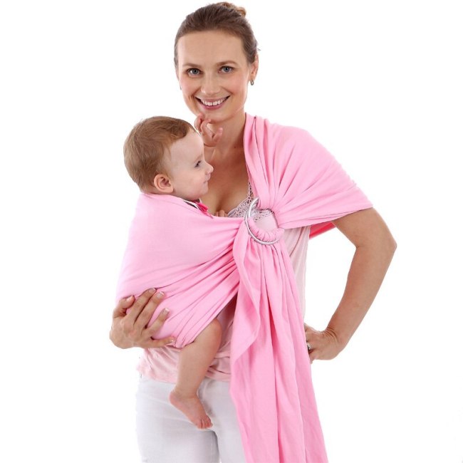 Infant Baby Carrier Kid Fashionable Baby Sling Wrap Cotton Soft Breathable  Newborn Back Scarf