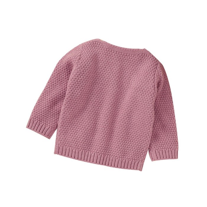 Autumn Newborn Infant Baby Winter Jacket Warm Button Coat Knit Outwear Sweater