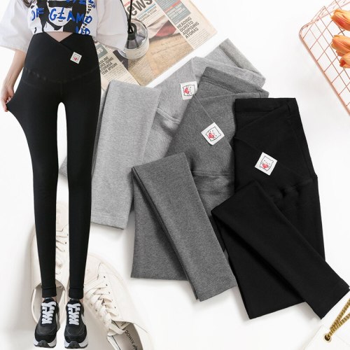 Autumn And Winter Maternity Pants High Waist Kintting Cotton Leggings For Pregnant Women Recommend High Quality Cotton Pants