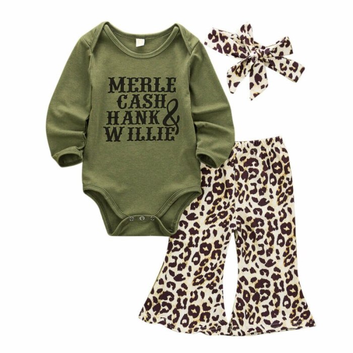 Toddler Girl Clothes Newborn Infant Baby Autumn Long Sleeve Bodysuit+Pants+Headband Outfits 3Pcs Set Costume Clothing 0-24M
