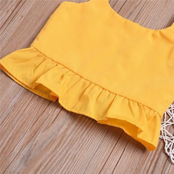 Toddler Baby Kid Child Girl Summer Clothes Cotton Sleeveless Button Crop Tops Floral Shorts Set 2Pcs Outfit Costume Clothing