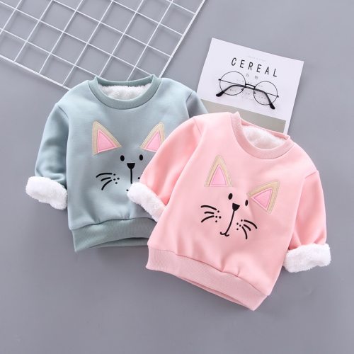Winter Padded Pullovers Clothing Toddler Sweatshirts