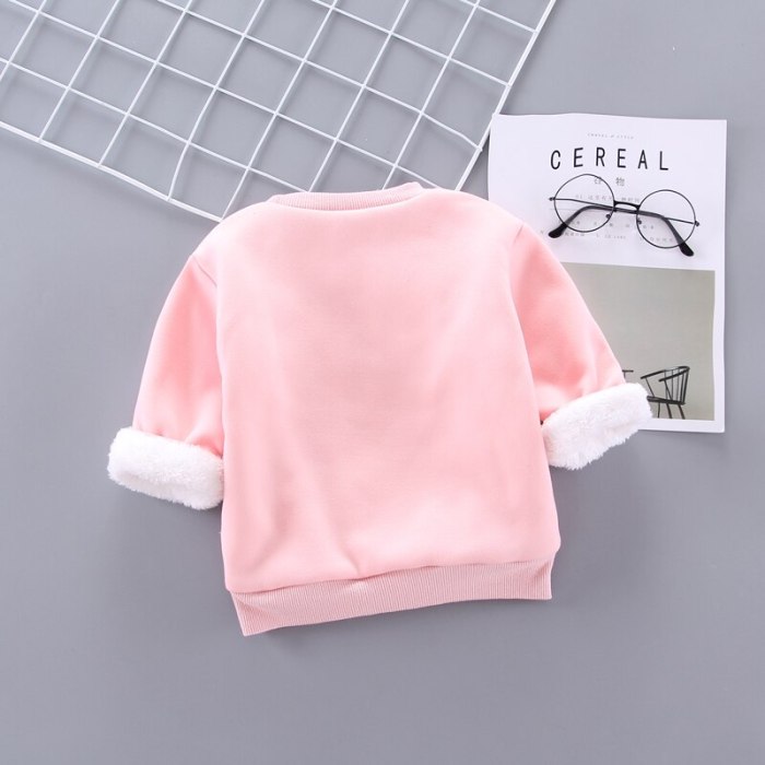 Winter Padded Pullovers Clothing Toddler Sweatshirts