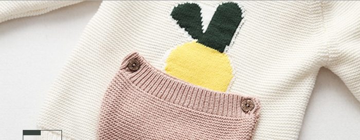 Baby Boys Girls Warm Sweaters Clothes Toddler Infant Sweater Coats Children Cartoon Thicken Tops