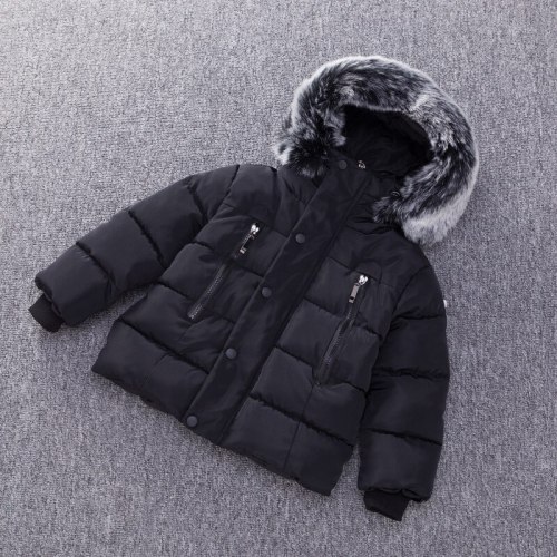Baby Boys Jacket Fashion Autumn Winter Jacket Coat for Kids Warm Thick Hooded Children Outerwear Coat