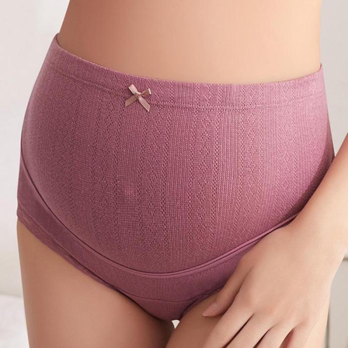 Pregnant women's underwear pregnancy high waist stomach lift underwear cotton pants pregnant large size breathable