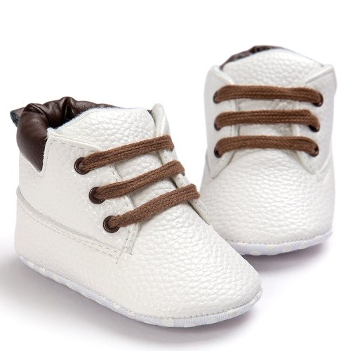 Fashion Baby Boys Girls Crib Shoes Toddler Soft Sole Leather Shoes Infant Boy Girl Toddler Casual Baby Shoes