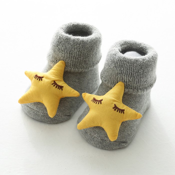 Newborn Baby Socks Toddler Baby Girls Boys 3d Cute Cartoon Animal Anti-slip Socks