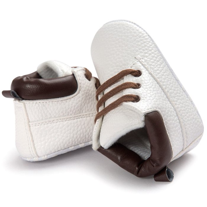 Fashion Baby Boys Girls Crib Shoes Toddler Soft Sole Leather Shoes Infant Boy Girl Toddler Casual Baby Shoes
