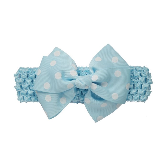 New Baby Girl Headband Infant Newborn Toddler Girls Wave Headbands Bowknot Hair Accessories For Girls Infant Hair Band