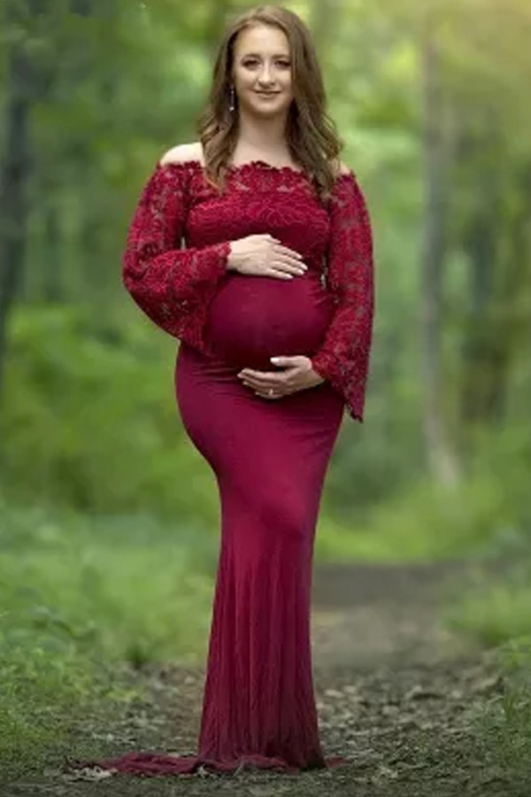 Maternity  Photoshoot Gowns   Fancy Party  Dress