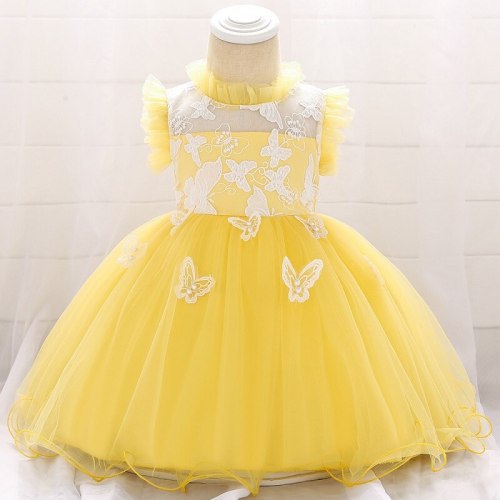 Baby Girl Dress for Newborn Christening Princess Dress Kids  First Birthday Party Dress Wedding Infant Clothing