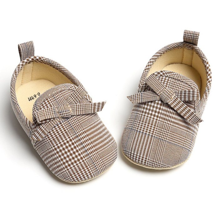 Lattice Baby First Walk Shoes Kid Girls Bow Knot Toddler Casual Shoes Baby Schoenen Soft Sole Infant Shoes
