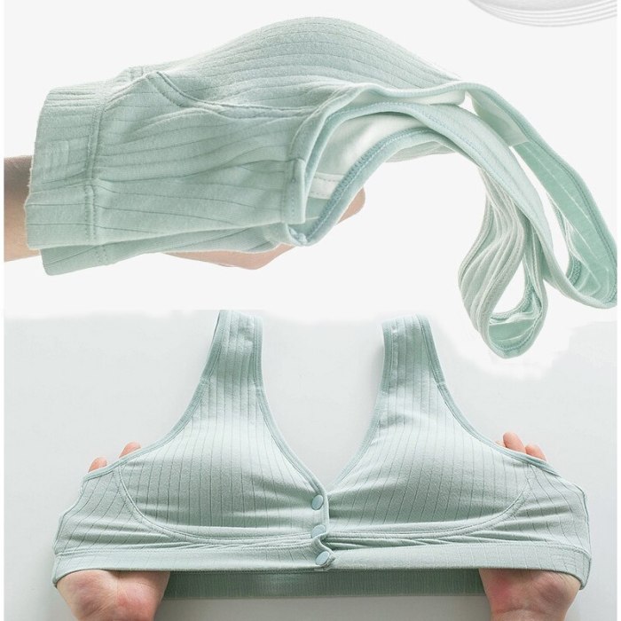 Cotton Pregnant  Breastfeeding  Nursing Bras for Maternity Wire  Underwear Clothes