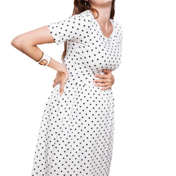 2021 Casual Maternity Dresses Women Polka Dot Pregnancy Dress Dresses Sexy Casual Breastfeeding