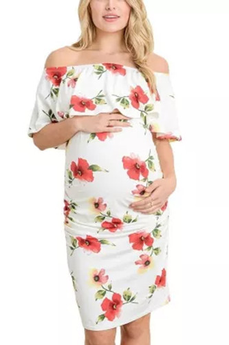 Women Maternity Clothing Pregnant Sexy Comfortable Daily Maternity Dress