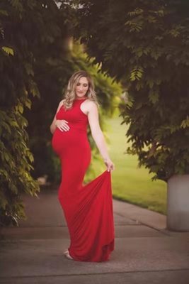 Summer Elegant Maternity Dresses for Photo Shoot Pregnant Women Dress Photography Baby Shower Dress