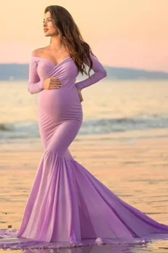 Fishtail Evening Dress Photography Maternity Dresses